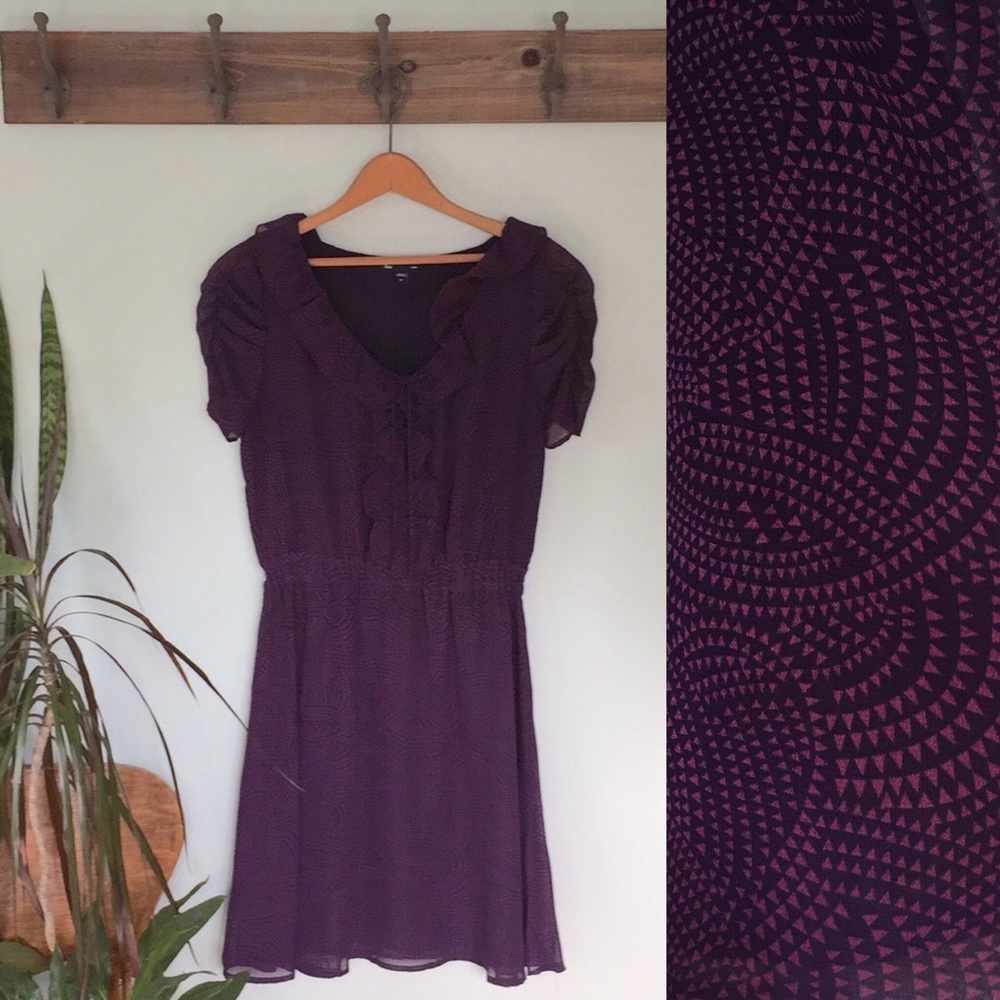 3 for $30 🛍 GAP purple causal dress